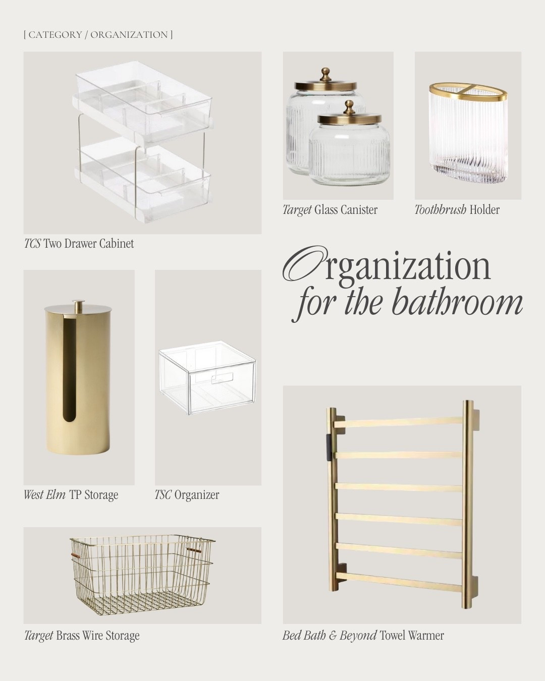 The little things that keep my bathroom feeling calm and clutter-free. Simple, stylish, and totally practical.#LTKGiftGuide 

#LTKSeasonal #LTKHome