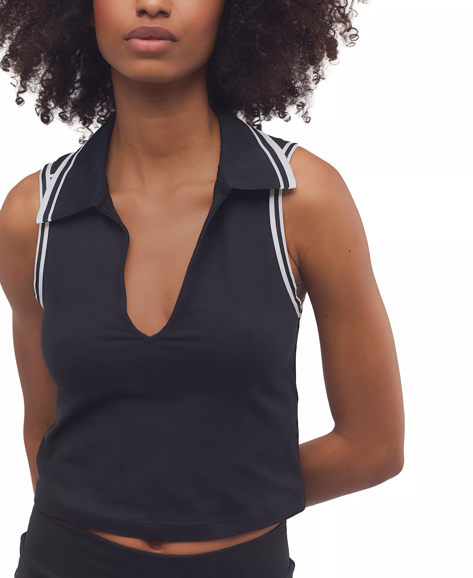 FP Movement Women's Forehand Polo, Large, Black | DICK'S Sporting Goods