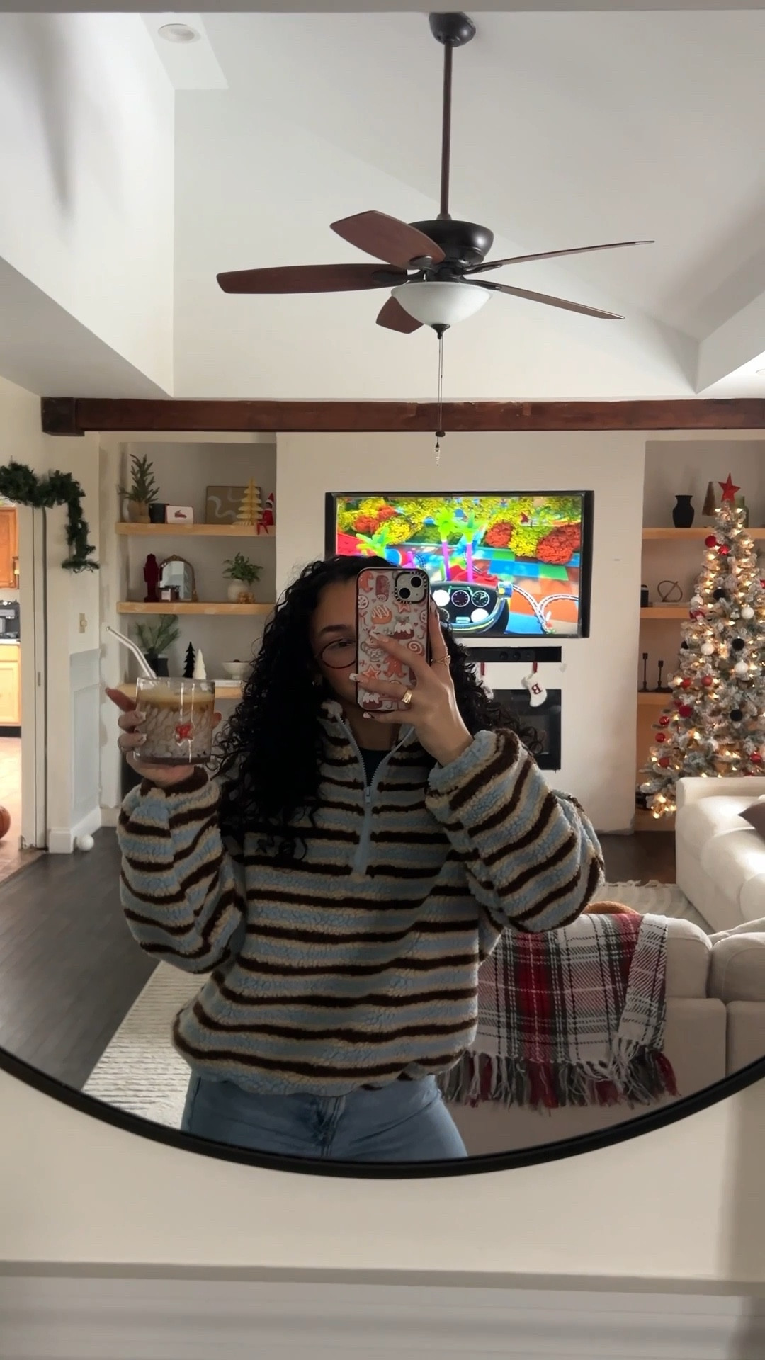 A little cozy morning in December vlog 🤍 I love making coffee in my Christmas themed cups with my tree sparkling in the background 

#LTKHoliday #LTKvlog #LTKmomlife