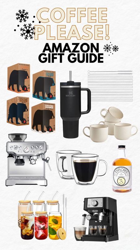 ☕ Brewing up the perfect gift guide for all you coffee lovers! Whether you're a bean aficionado or a latte enthusiast, we've got something special for every coffee connoisseur on your list. Check out these handpicked favorites that'll have your loved ones brewing with joy this holiday season! ☕❤️ #CoffeeLoversGiftGuide #GiftIdeas 

#LTKHolidaySale #LTKGiftGuide #LTKhome