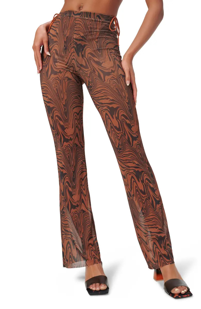 Mesh Bootcut Cover-Up Pants | Nordstrom