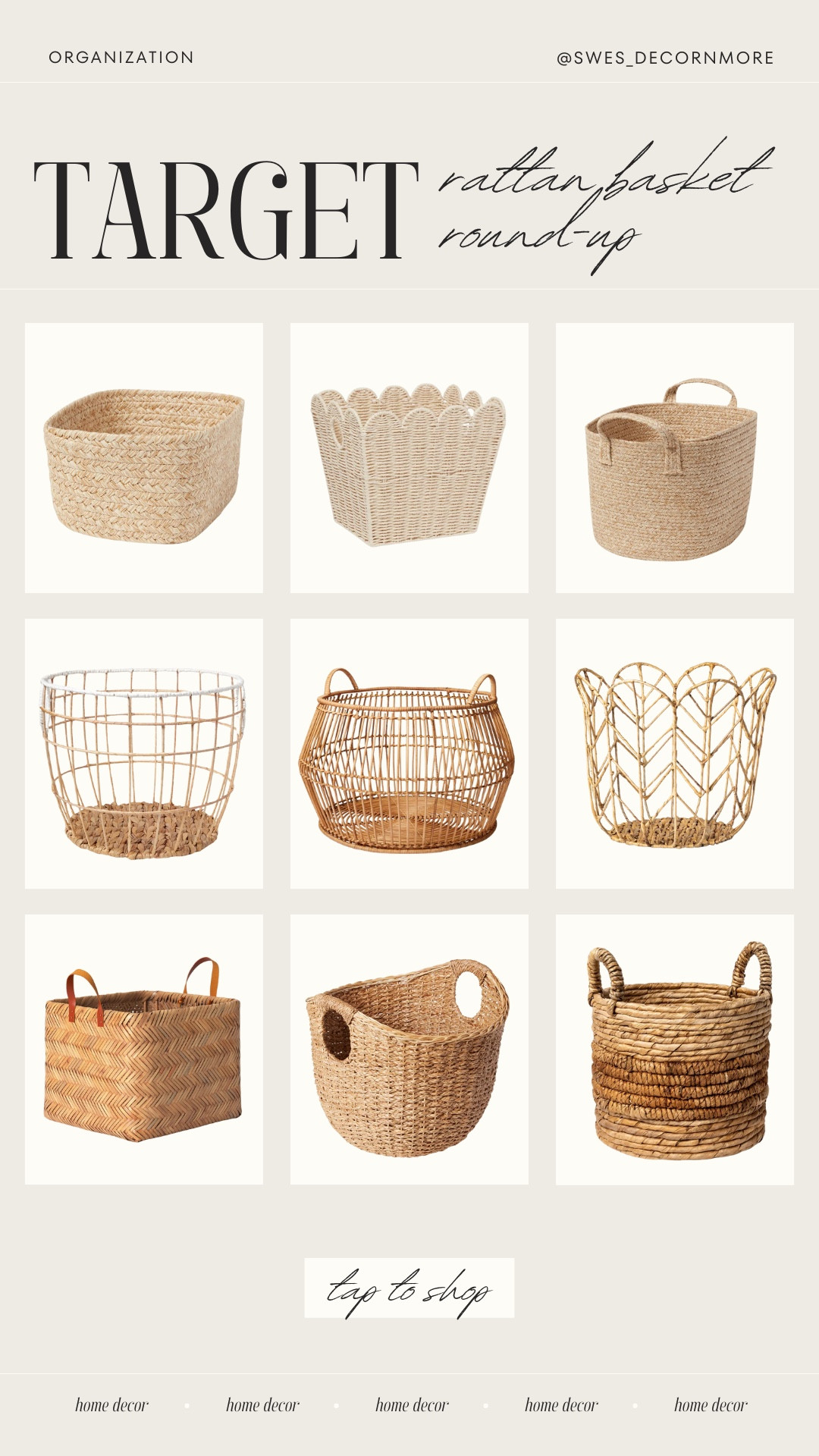 Organize in style with Target’s rattan baskets! Perfect for every room, these trendy storage solutions add texture and warmth to your space.

#LTKStyleTip #LTKHome