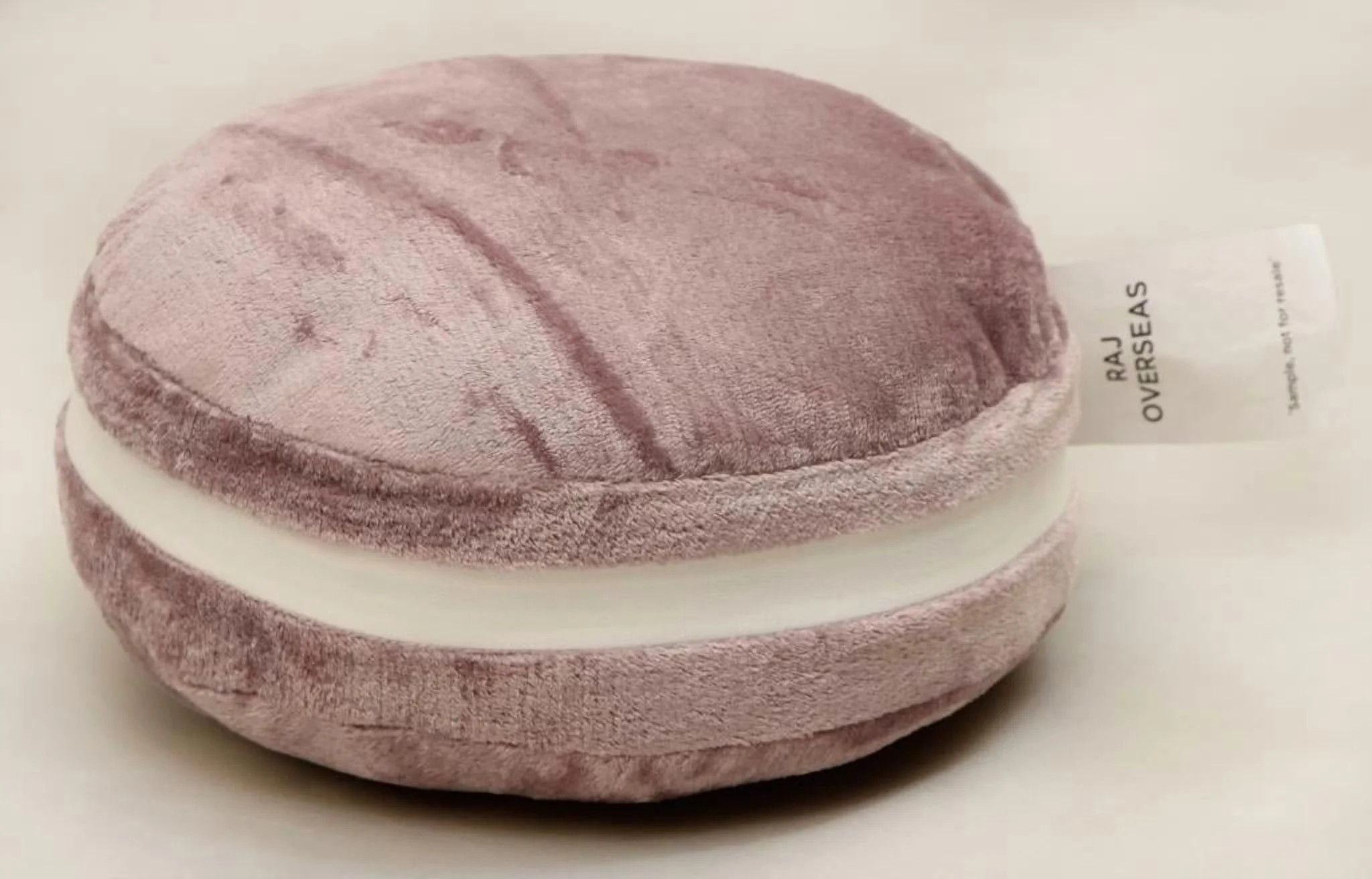 Luxurious Violet Macaron Decorative Pillow by MS Fur | Walmart (US)