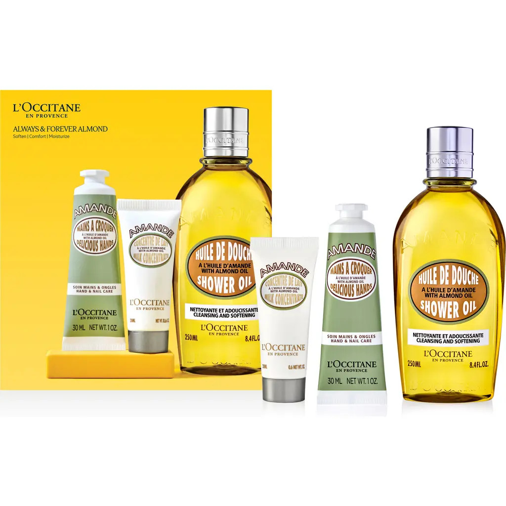 L'Occitane Always & Forever Almond Gift Set (Limited Edition) (Nordstrom Exclusive) $48 Value at Nordstrom Rack | Nordstrom Rack