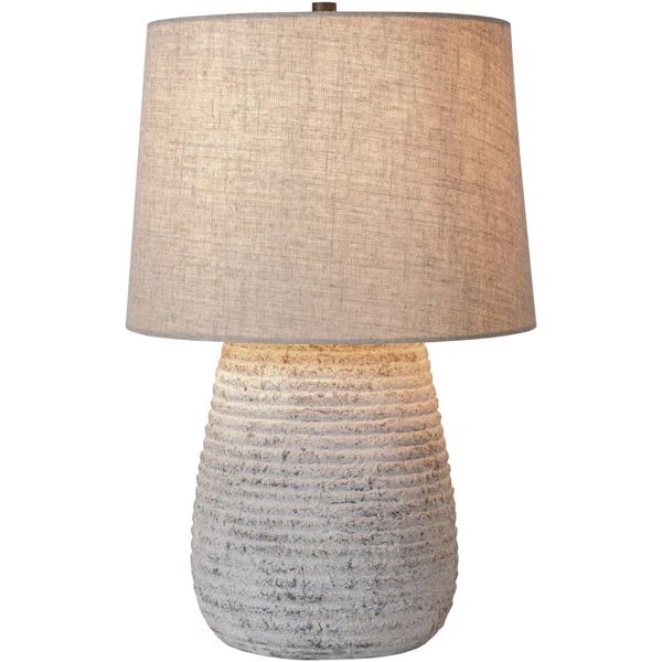 Myrtte 22" Gray Table Lamp | Wayfair North America