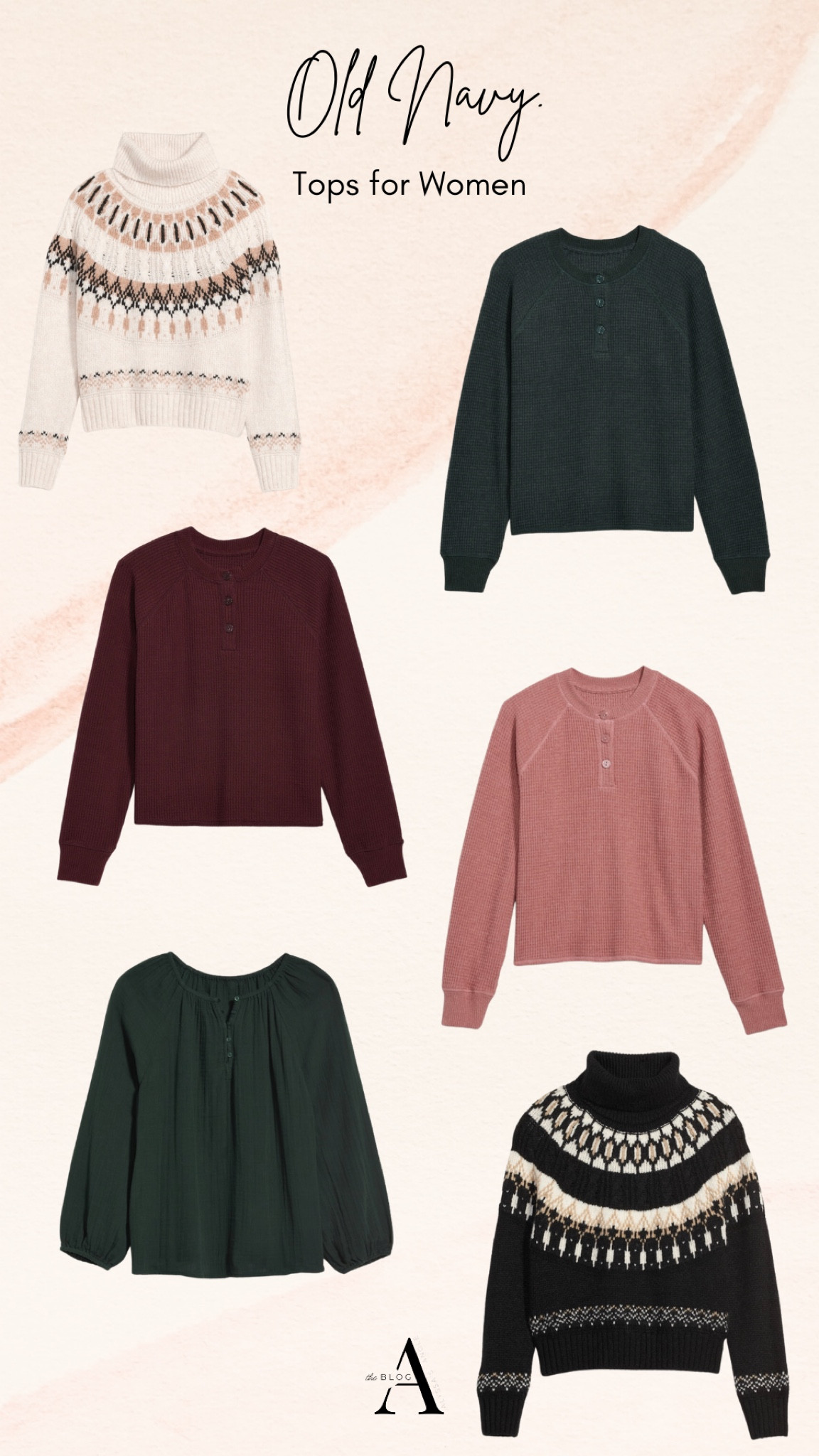 Sweaters and winter tops from Old Navy! 

#LTKSeasonal #LTKsalealert #LTKunder50