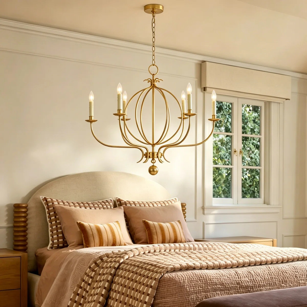 6 - Light Candelabra Chandelier for Dinning Room | Wayfair North America