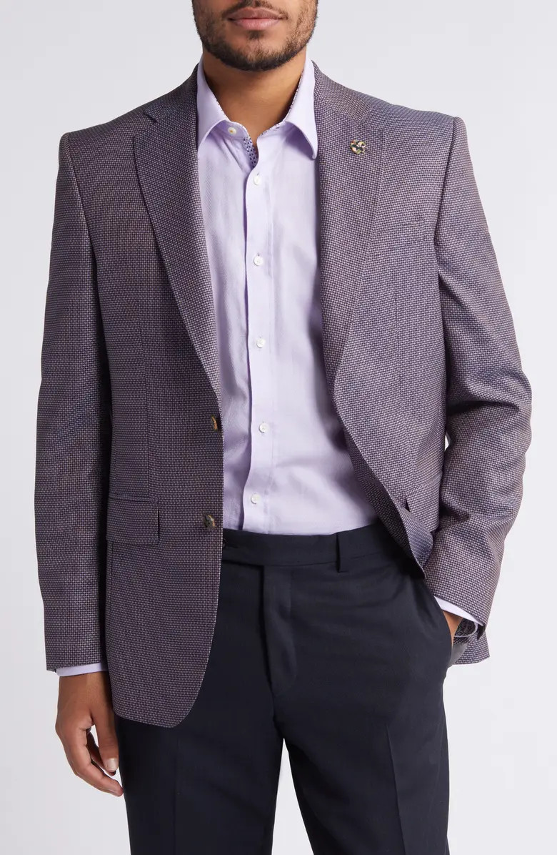 Ted Baker London Jay Trim Fit Micro Neat Wool Sport Coat | Nordstrom | Nordstrom