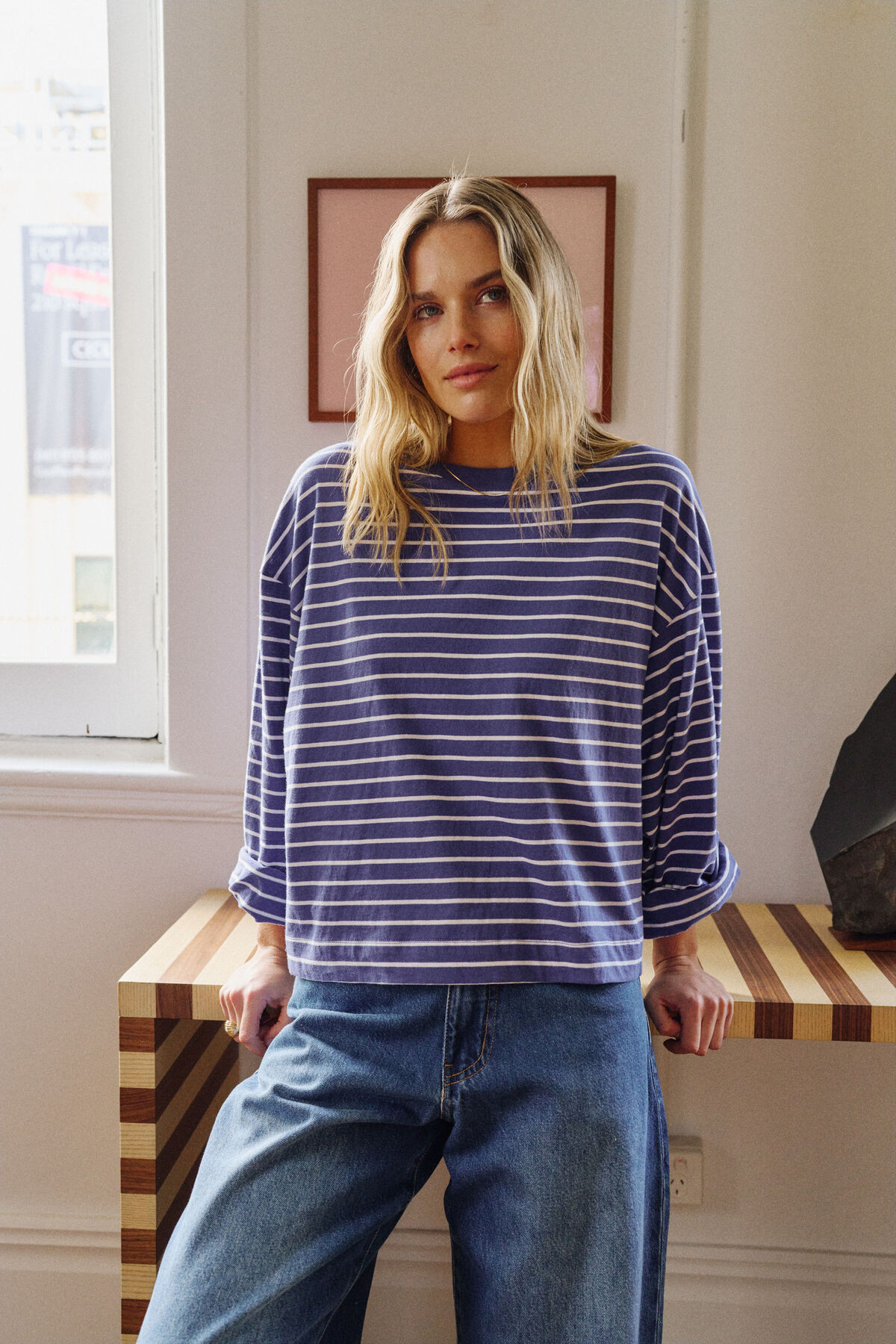 Beau Long Sleeve Slouchy Tee | Ceres Life