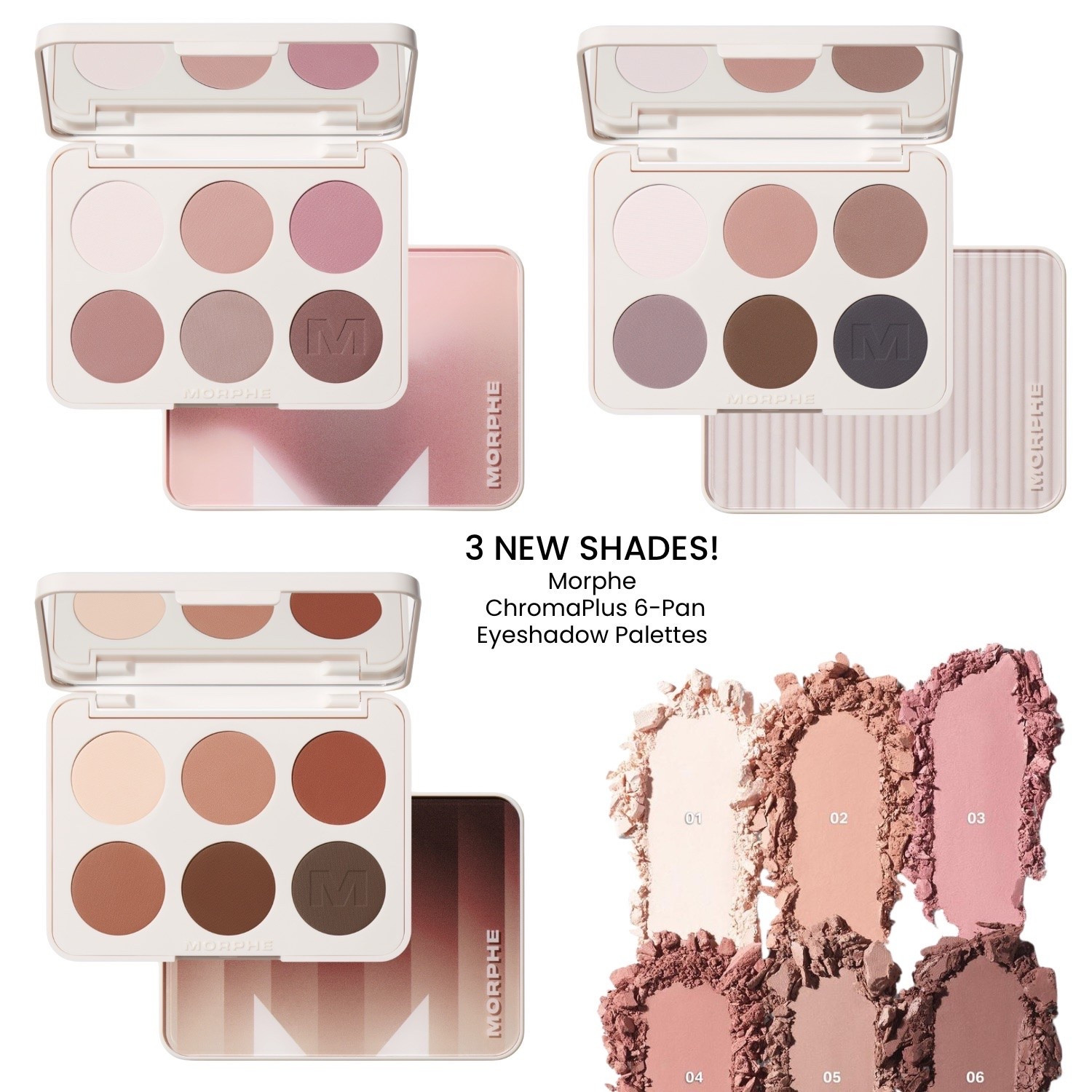 Morphe’s fan-favorite ChromaPlus eyeshadow palettes just expanded to include three new shades! Mauve Mode, Underslated, and Tailored Nudes.

#LTKBeauty #LTKmorningroutine #LTKgrwm