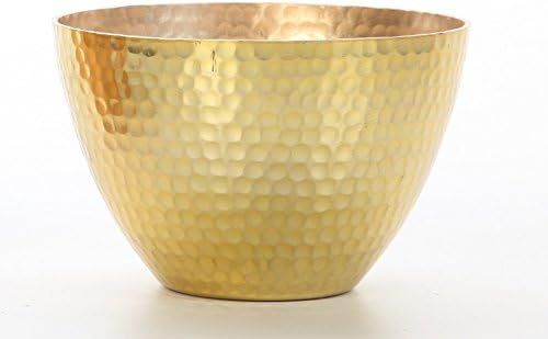 Hosley Gold Metal Hammered Lemon Thyme Scented Candle 4.5 Inch Diameter Ideal GIFT for Bridal Wed... | Amazon (US)