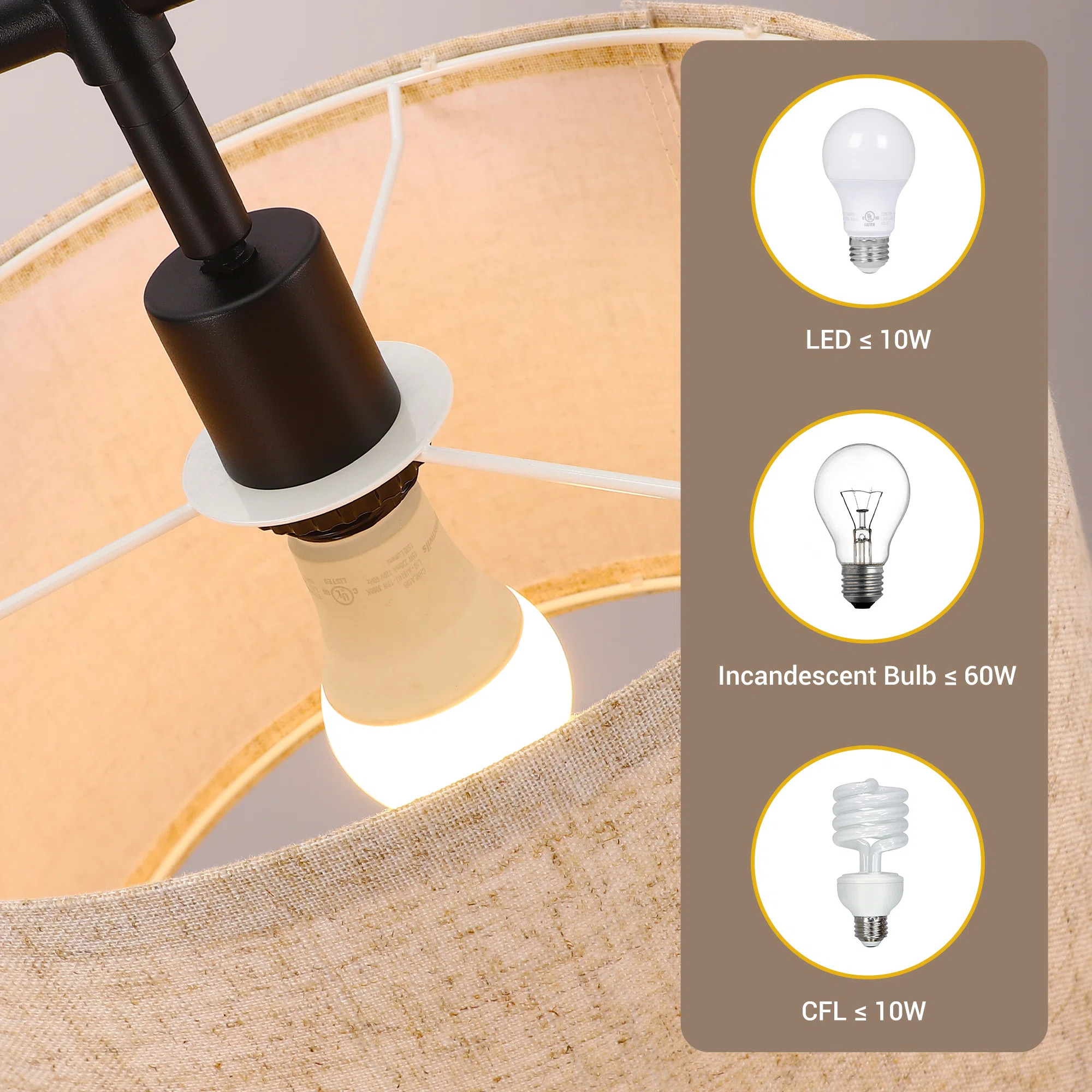 Banty 63.8'' Arched/Arc Floor Lamp | Wayfair North America