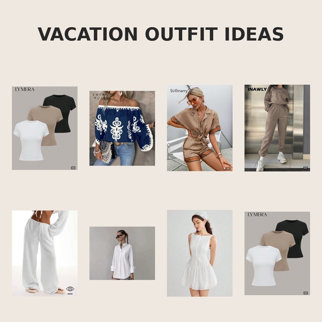 Travel like that girl ✨
Soft neutrals. Effortless sets. Elevated basics.

Everything linked for your next trip 🤍
Which look are you packing?


#LTKootd #LTKSeasonal #LTKTravel