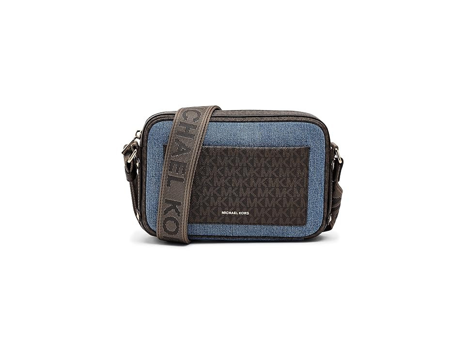 MICHAEL Michael Kors Maeve Large East West Pocket Crossbody Cross Body Handbags New Horizon: LG | Zappos.com