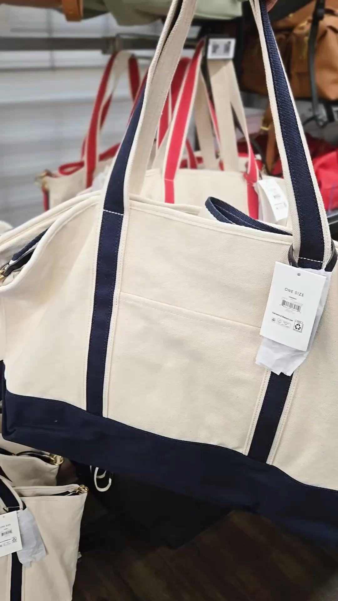 Finally...a cute tote with a zipper!

Canvas boat tote (LL Bean look for less) with a structured shape and a lot of pockets—this one feels practical, not just cute. Comes in two sizes (regular + overnight) and both navy and red.

The overnight also comes in a black nylon version.

Linked in LTK if you want to compare.

#walmartfinds #everydaybag #momstylefinds #practicalstyle #affordablefinds #ltkfinds #walmartstyle 

 

#LTKdayinmylife #LTKOver40 #LTKTravel