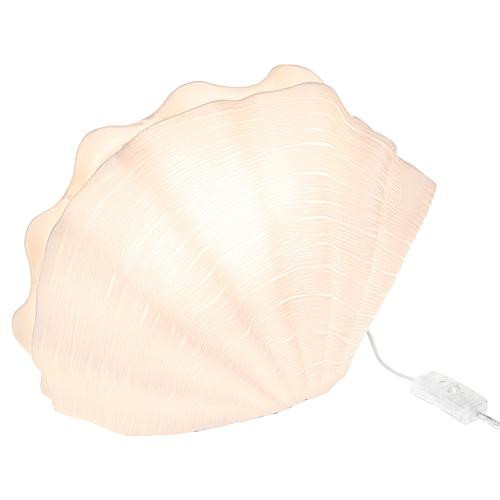 Concierge Collection 10” Shell-Shaped Table Lamp | HSN