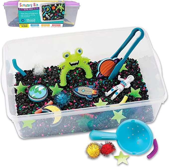 Creativity for Kids Sensory Bin: Outer Space - Preschool Sensory Space Toys for Kids | Amazon (US)