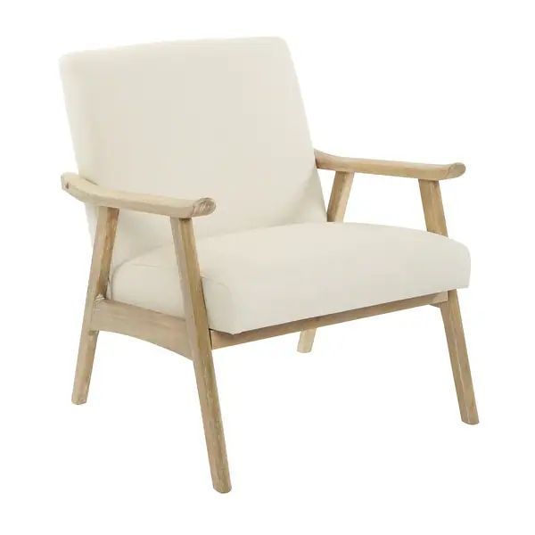 OS Home and Office Furniture Model Weldon Chair in Klein Linen fabric with Brushed Finished Frame | Bed Bath & Beyond
