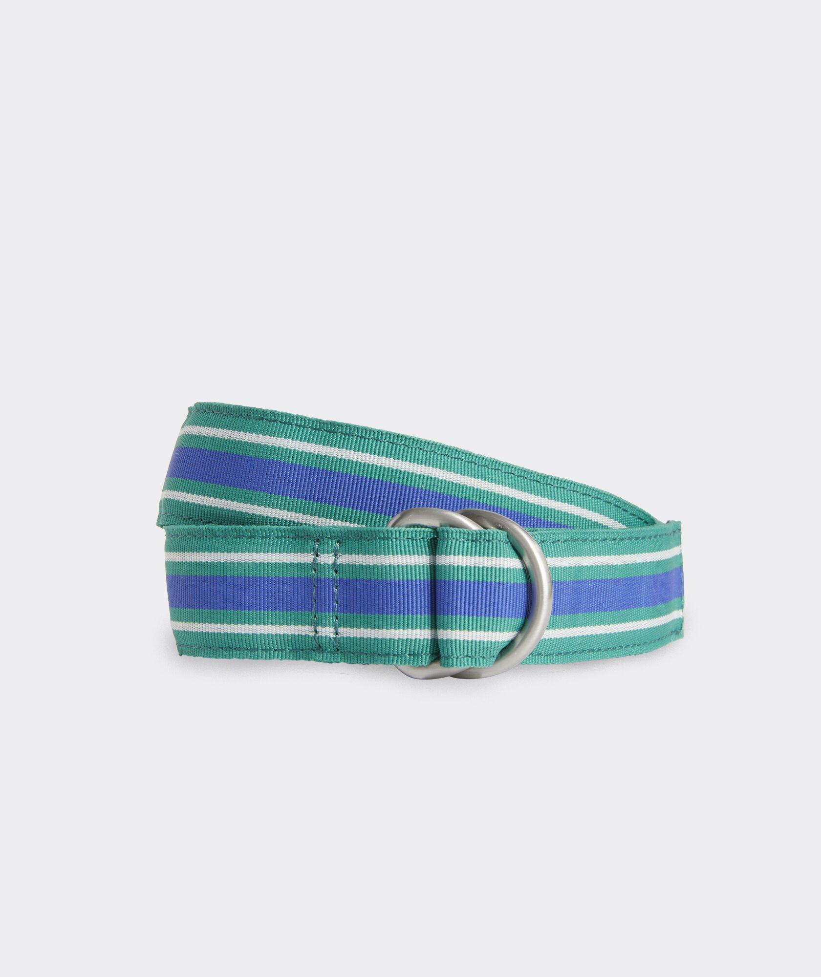 Stripe Ribbon D-Ring Belt | vineyard vines