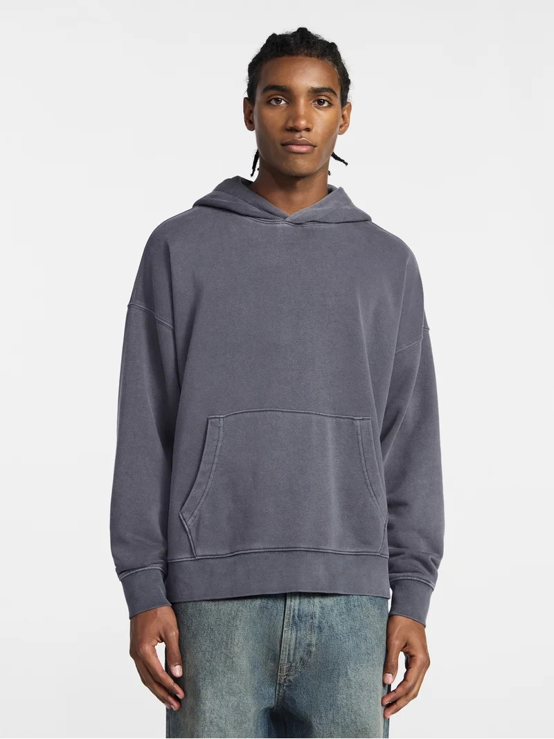 No Boundaries Oversized Hoodie with Long Sleeves, Men's XS-5XL | Walmart (US)