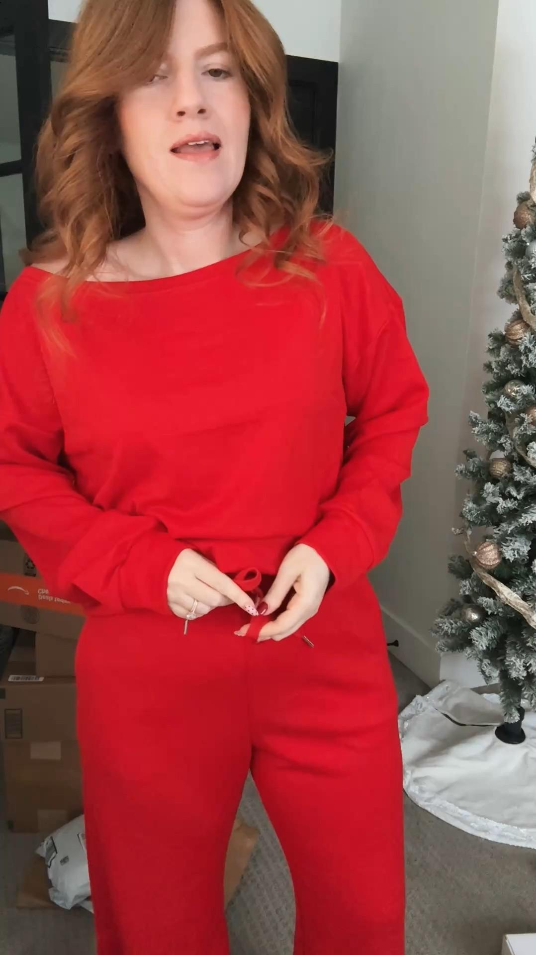 Love this cute set from Amazon. Size medium. 

#LTKFindsUnder50 #LTKHoliday #LTKPetite