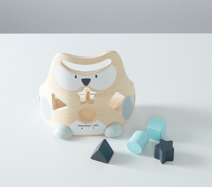 Plan Toys x pbk Owl Sorter | Pottery Barn Kids
