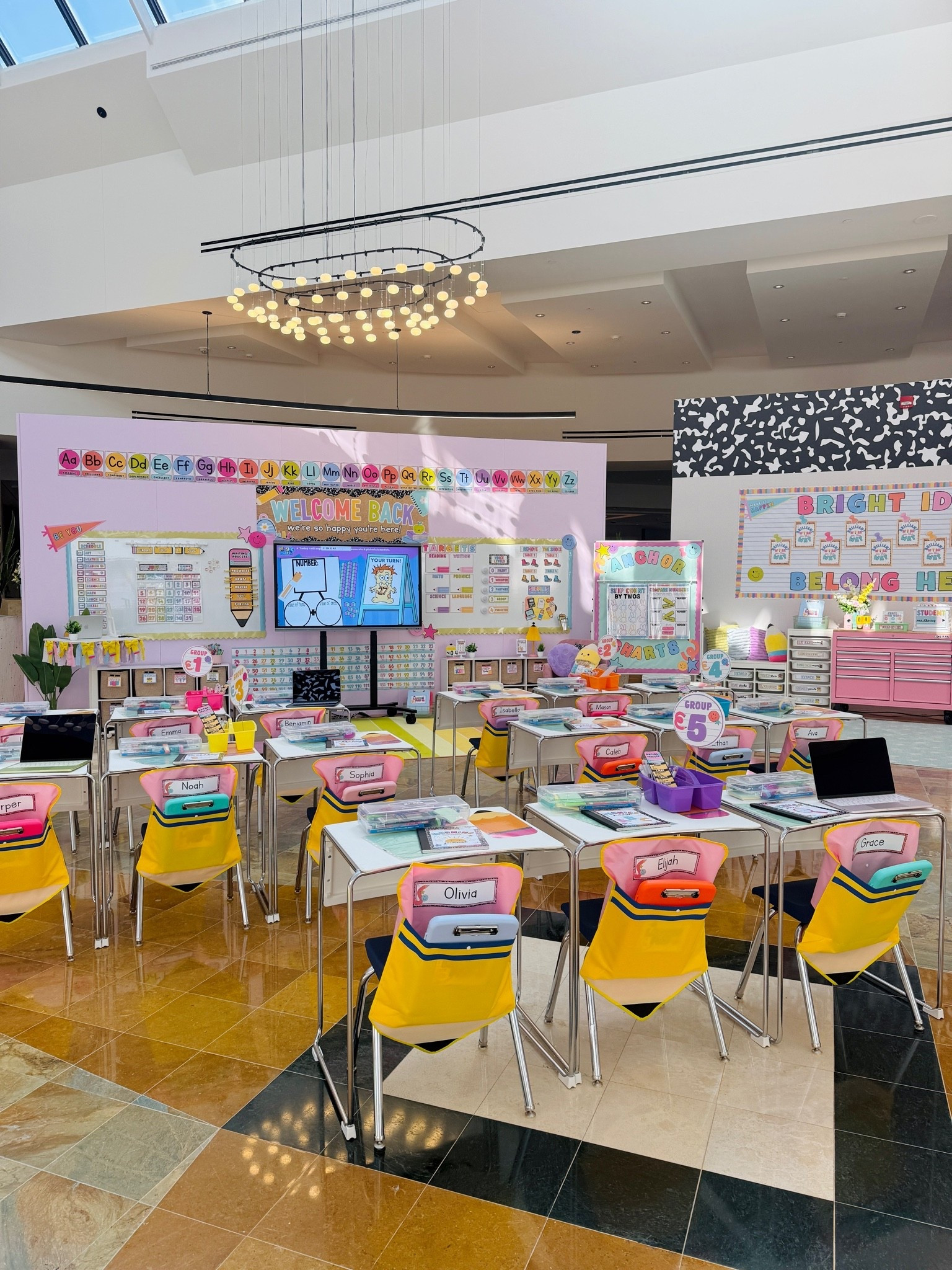 Model classroom at get your teach on!