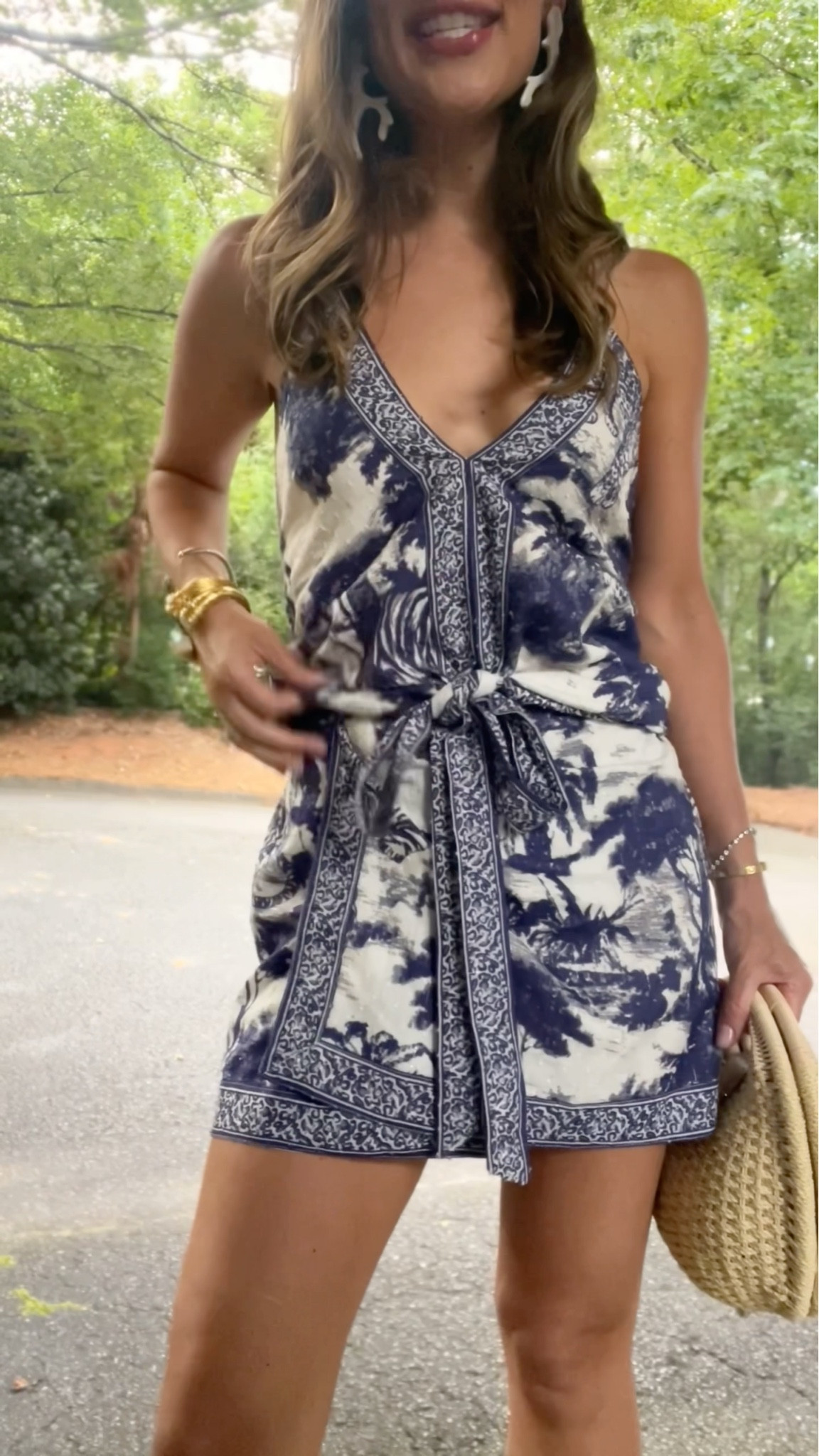 Wearing my usual size! 