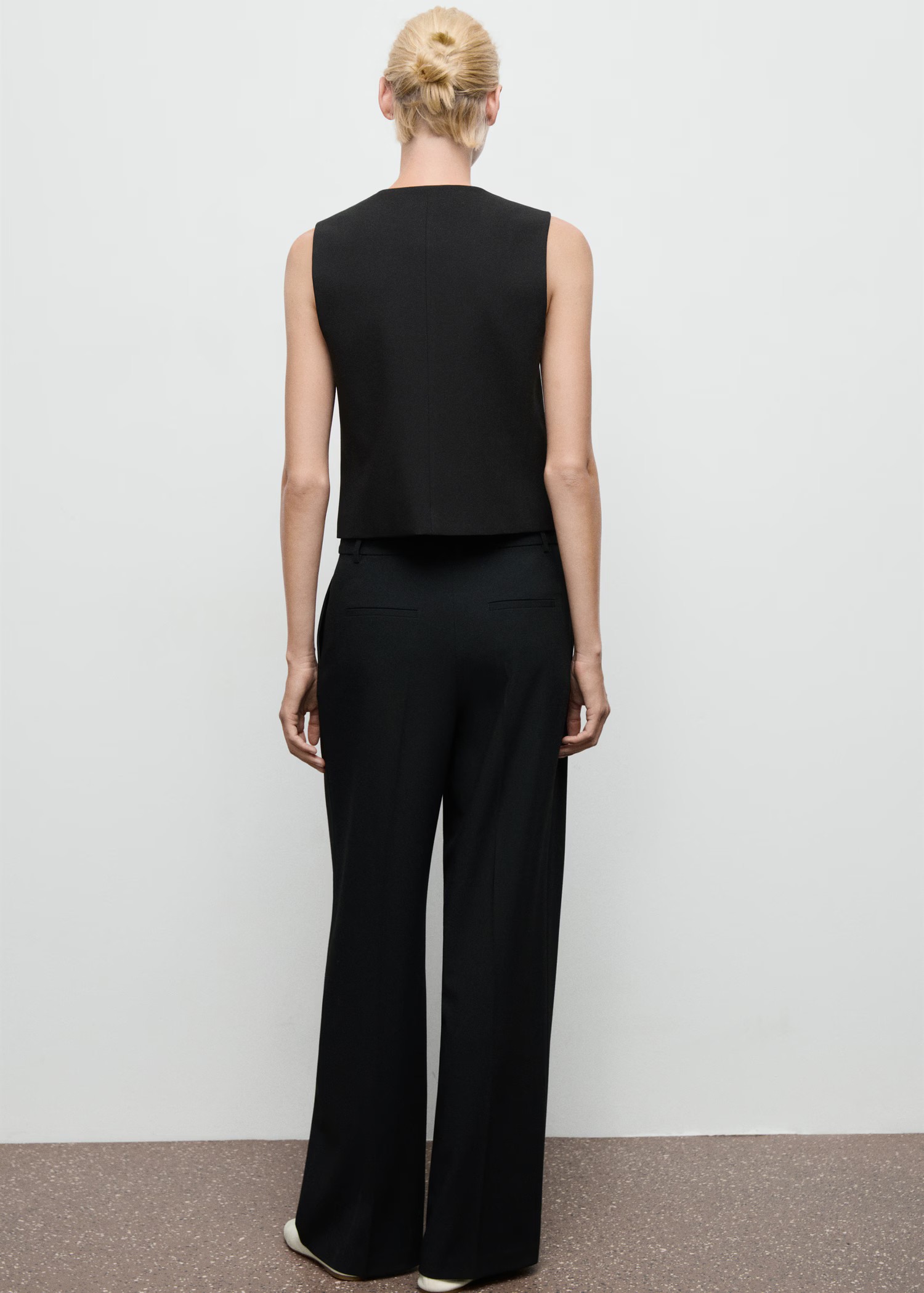Pleated wide leg trousers - Women | MANGO USA | Mango (US/MX/AU)
