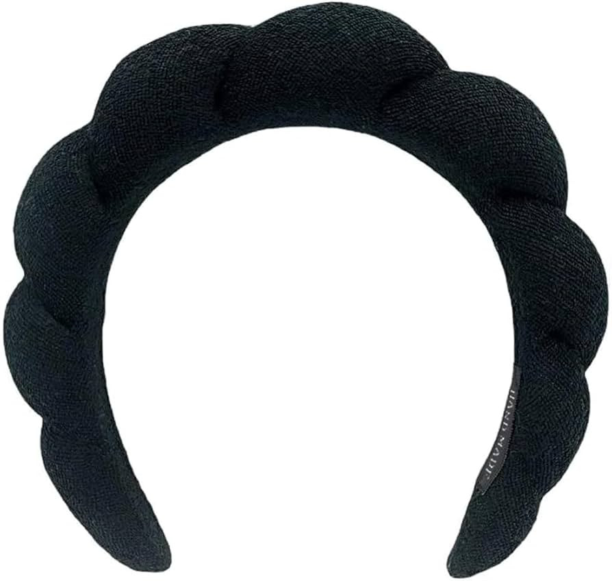 Spa Headbands for Washing Face or Facial, Makeup Headband, Skincare Headbands, Terry Cloth Headband Face Wash Headband Puffy Makeup Headbands for Face Washing, Mask, Skin Treatment | Amazon (US)