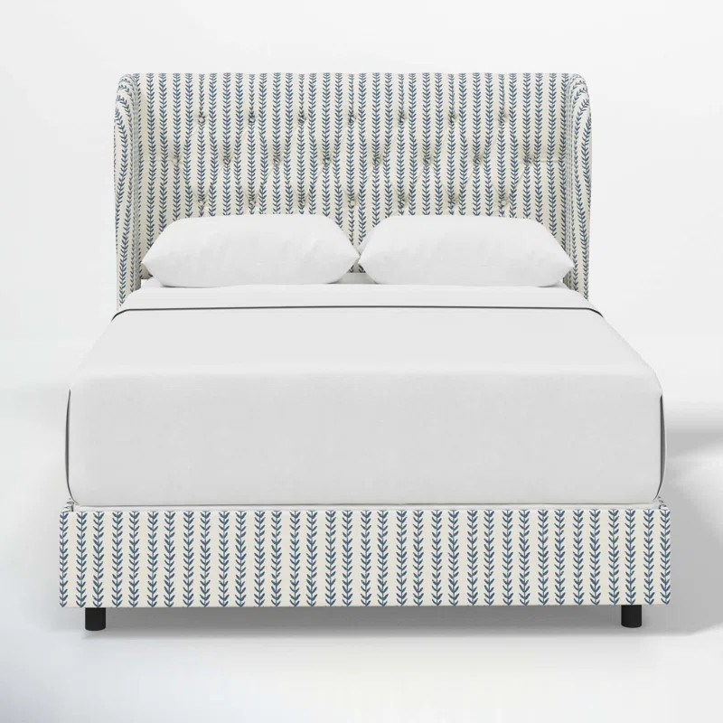 Tomey Upholstered Wingback Bed | Wayfair North America
