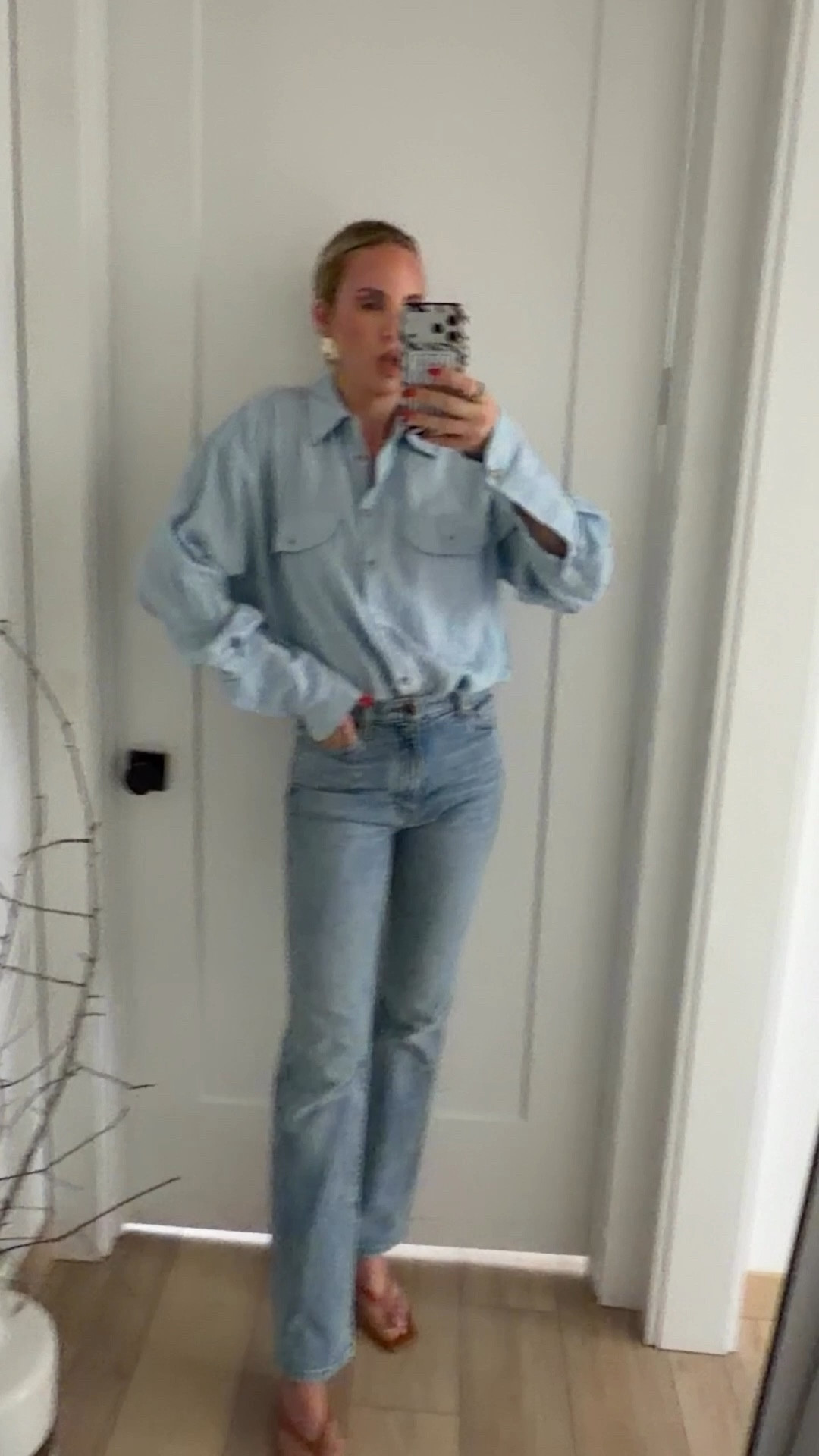 Does anyone even say that anymore? Am I showing my age? 🤦🏼‍♀️ anyway, this helsa top is top is sold out, but I linked some that look identical below. The jeans  and sandals run tts￼￼

#LTKgrwm #LTKootd #LTKmomlife

#LTKTall #LTKdayinmylife #LTKOver40