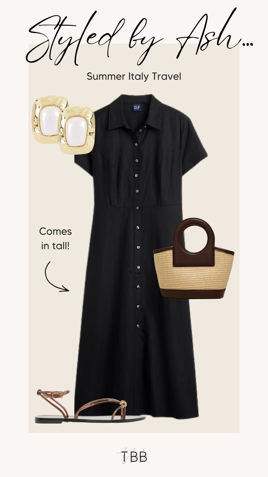 A light linen dress, perfect for summer travels! Great for a sunset dinner or a walk by the beach. 

#LTKootd #LTKSeasonal #LTKTravel