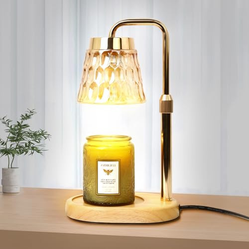 Dimmable Candle Warmer Lamp with Timer Adjustable Height Candle Warmer for New Home Decor Candle Lamp Warmer for Women Mom Birthday Christmas Lamp Candle Warmer for Jar Candles | Amazon (CA)