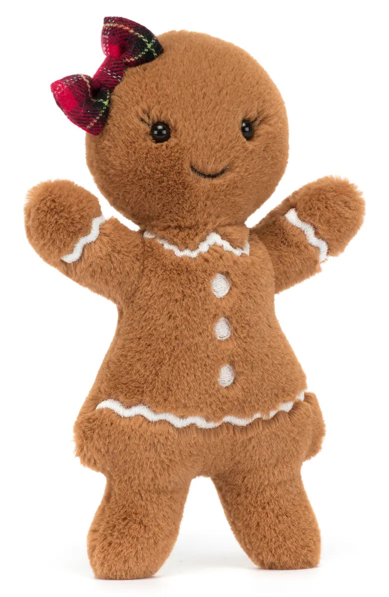 Jolly Gingerbread Ruby Plush Toy | Nordstrom