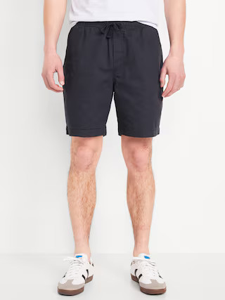 Twill Jogger Shorts -- 7-inch inseam | Old Navy (US)