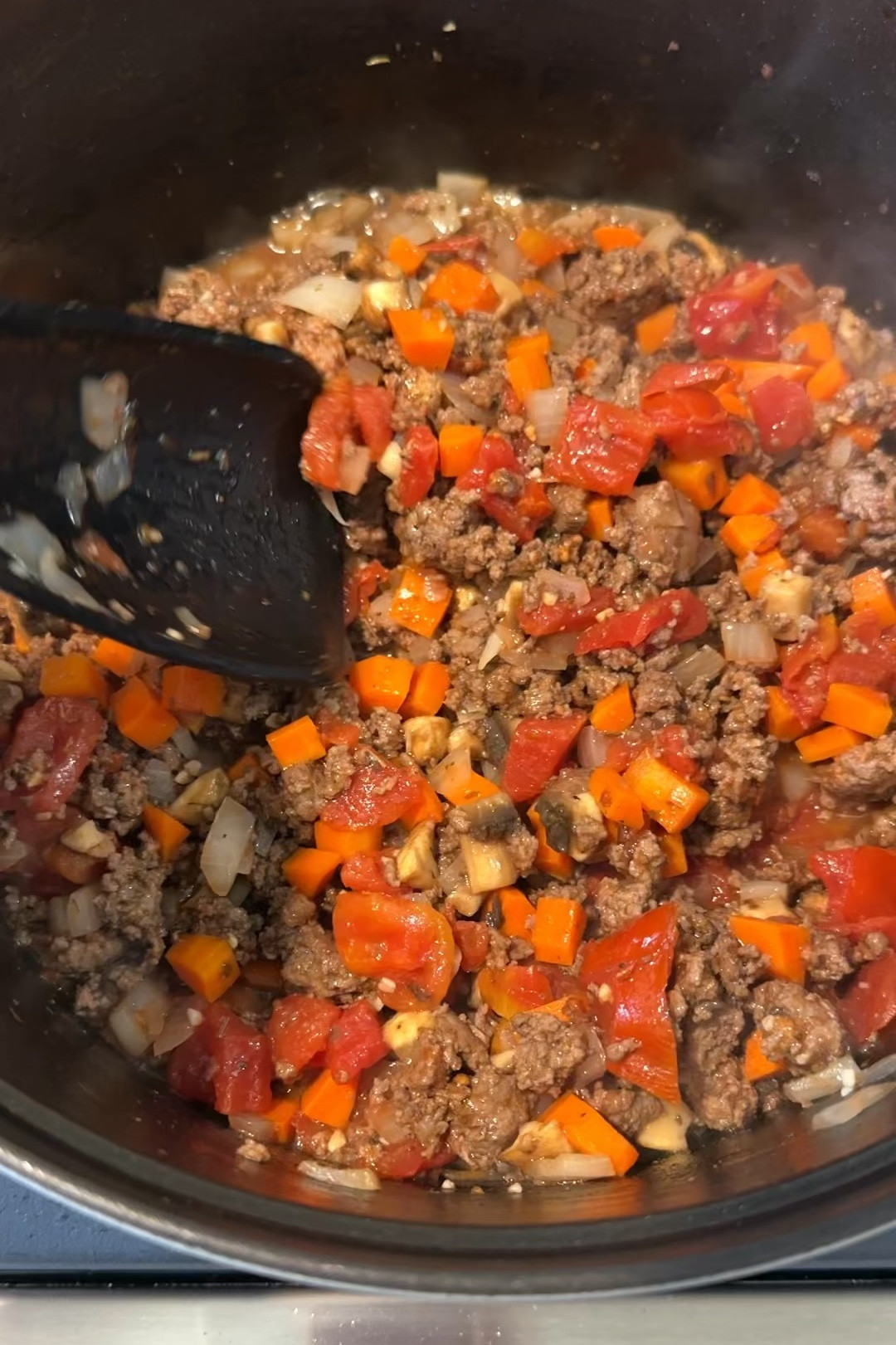 FRIDAY finds - Chris Loves Julia influenced me! The BEST multifunctional kitchen cooking utensil I've tried. Perfect for breaking up ground meats, sautéing vegetables, stirring soup and sauces. Spatula, spoon & mixer all in one.


#LTKStyleTip #LTKParties #LTKHome