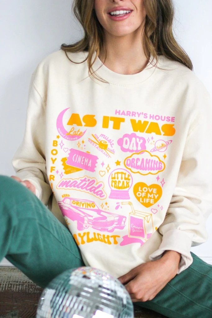 Harry Album Sweatshirt | Girl Tribe Co.