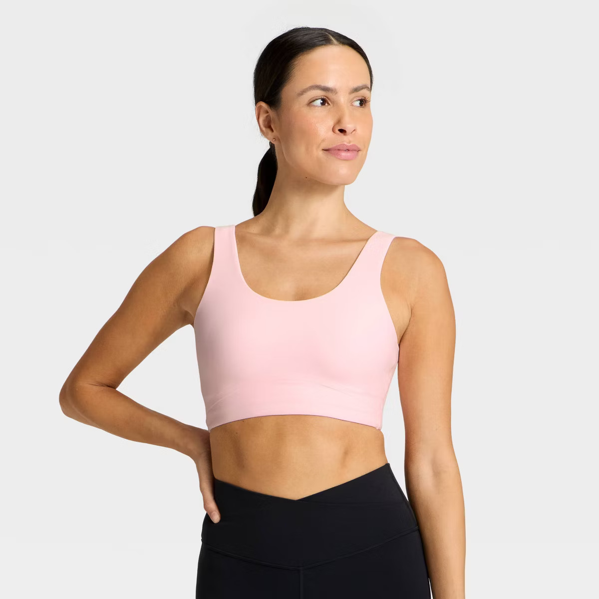Women's Everyday Soft Medium Support Longline Sports Bra - All In Motion™ | Target