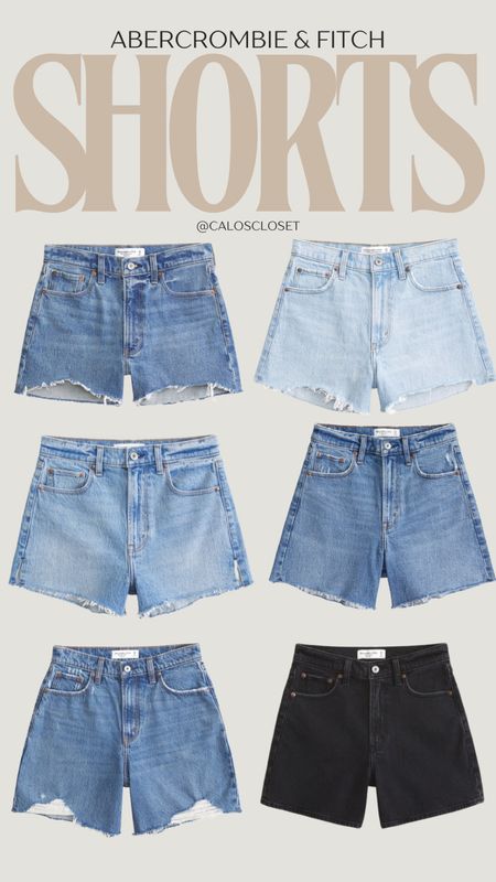 Denim shorts I’m loving from Abercrombie & Fitch! 

#LTKSeasonal #LTKstyletip #LTKfindsunder100