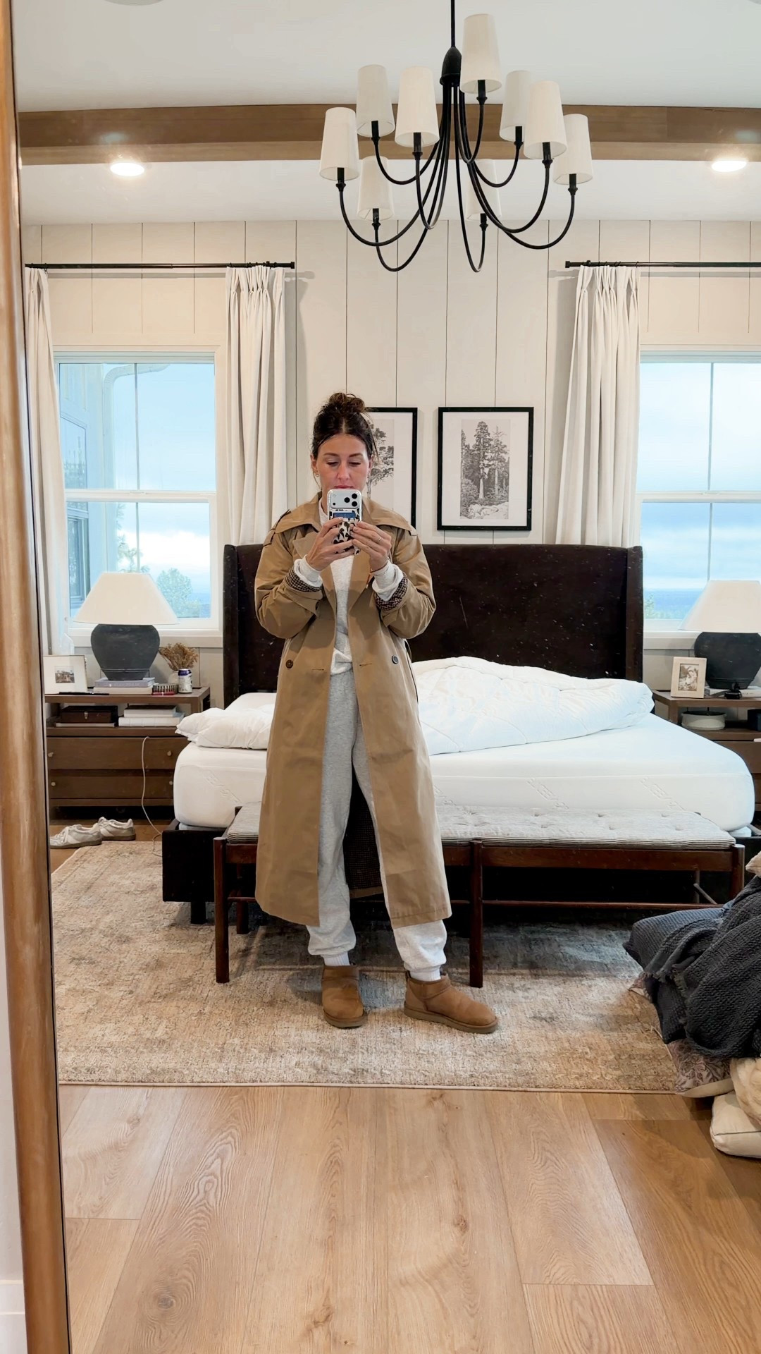 I’ve been wearing this trench every morning for school drop off. LOVE the lining! Such an easy way to elevate any luck and I loved it so much that I bought the cropped version too. Wearing XS. 

Trenchcoat, trench, cropped trench, Abercrombie, fall, jacket, coat, waterproof, ugh, sweats, set, crew, sweatshirt, sweatpants, bed, rug, nightstand, lamp,Ootd, mom 

#LTKStyleTip #LTKSeasonal #LTKShoeCrush