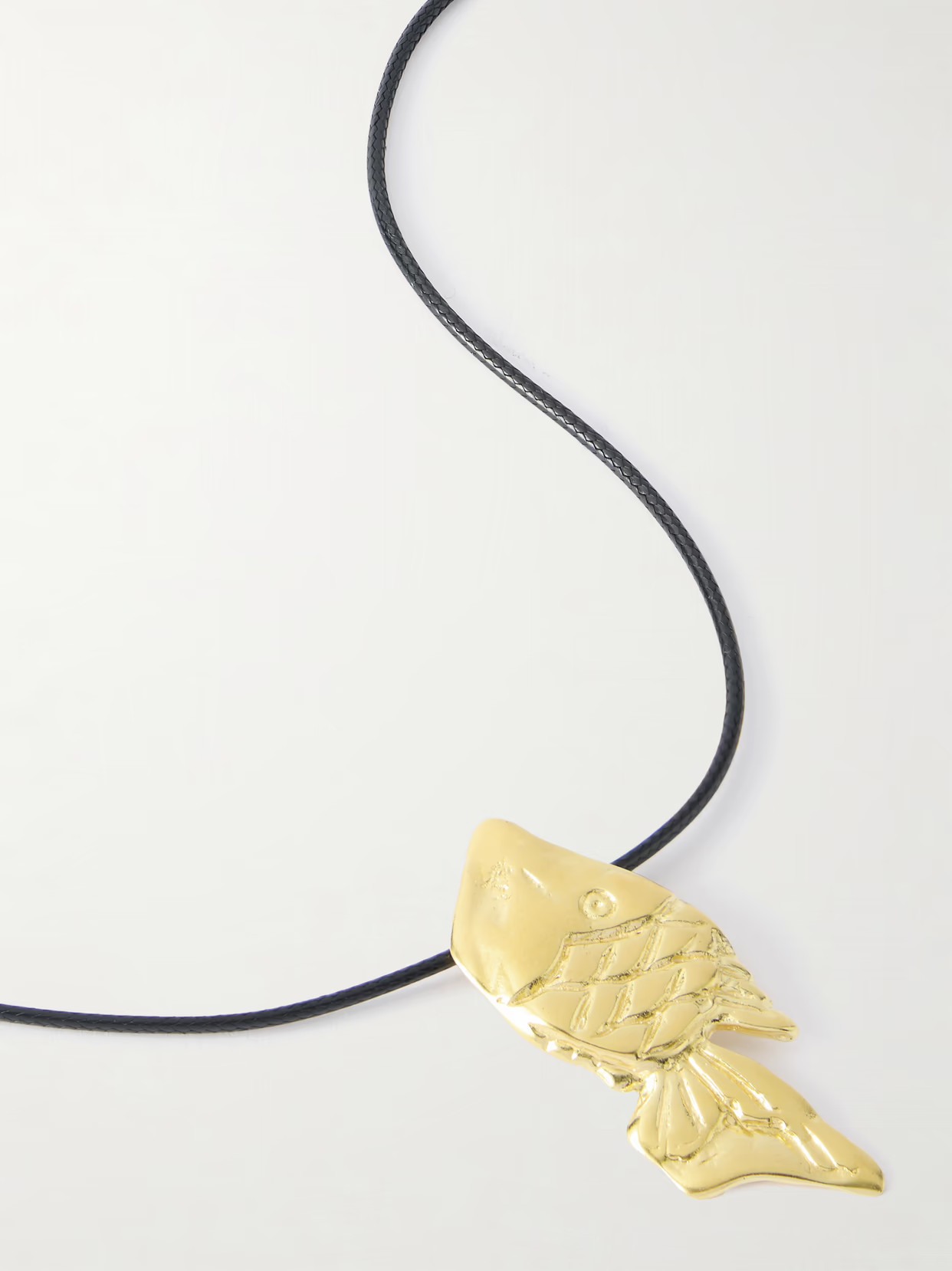 YSSO - Pisces Recycled Gold-plated Cord Necklace - One size | NET-A-PORTER (UK & EU)