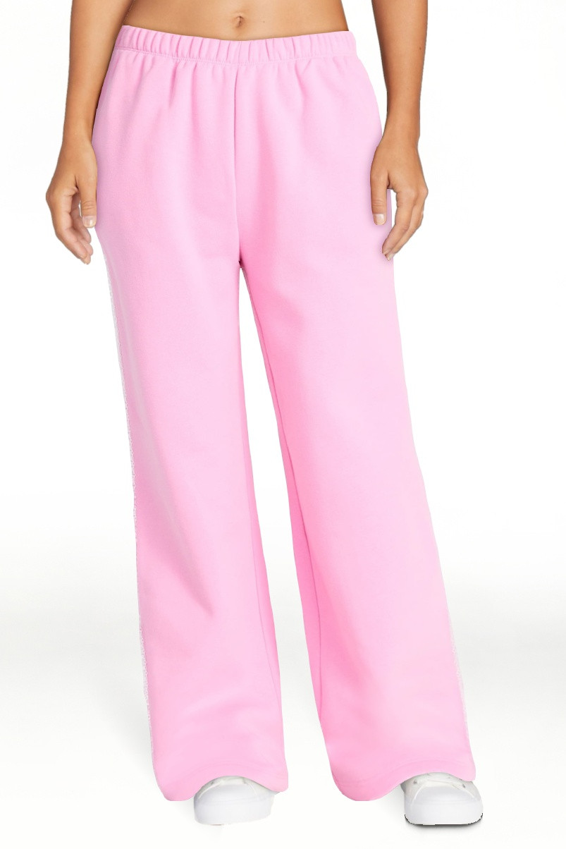 No Boundaries Lace Trim Fleece Pants, 30.5'' Inseam, Women’s XXS-XXL | Walmart (US)