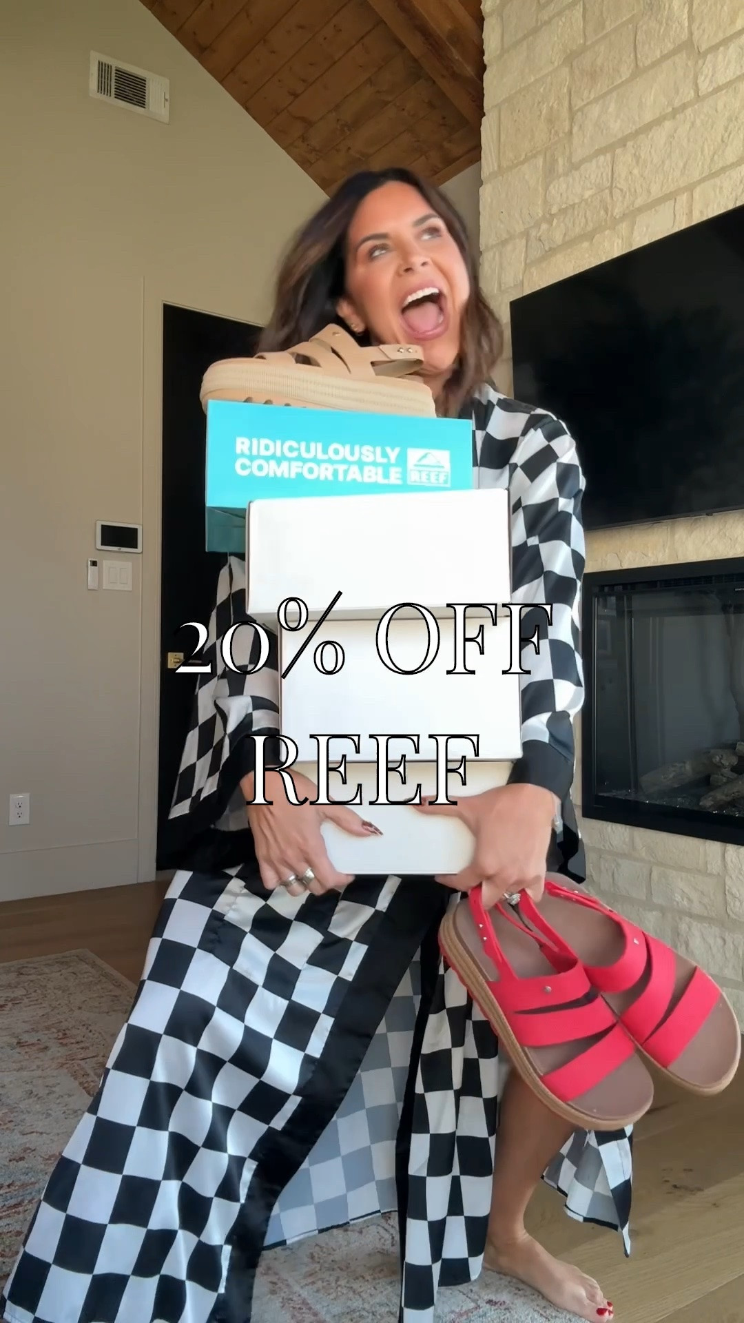 That’s right! 20% Off REEF SITEWIDE!
But it won’t last long!
Use code: BETTERWITHSTEPH

#LTKootd #LTKOver40 #LTKMidsize