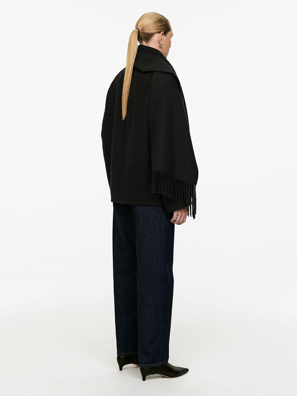Fringe Scarf Jacket | ARKET (US&UK)