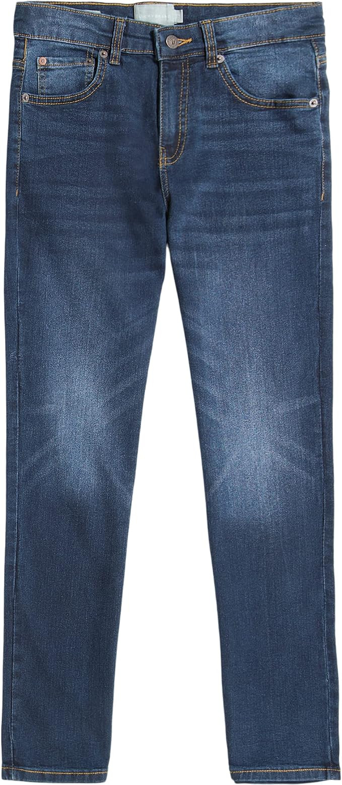 Lucky Brand Boys' Legacy Classic Fit Straight Leg Denim Jeans, 5-Pocket Style | Amazon (US)