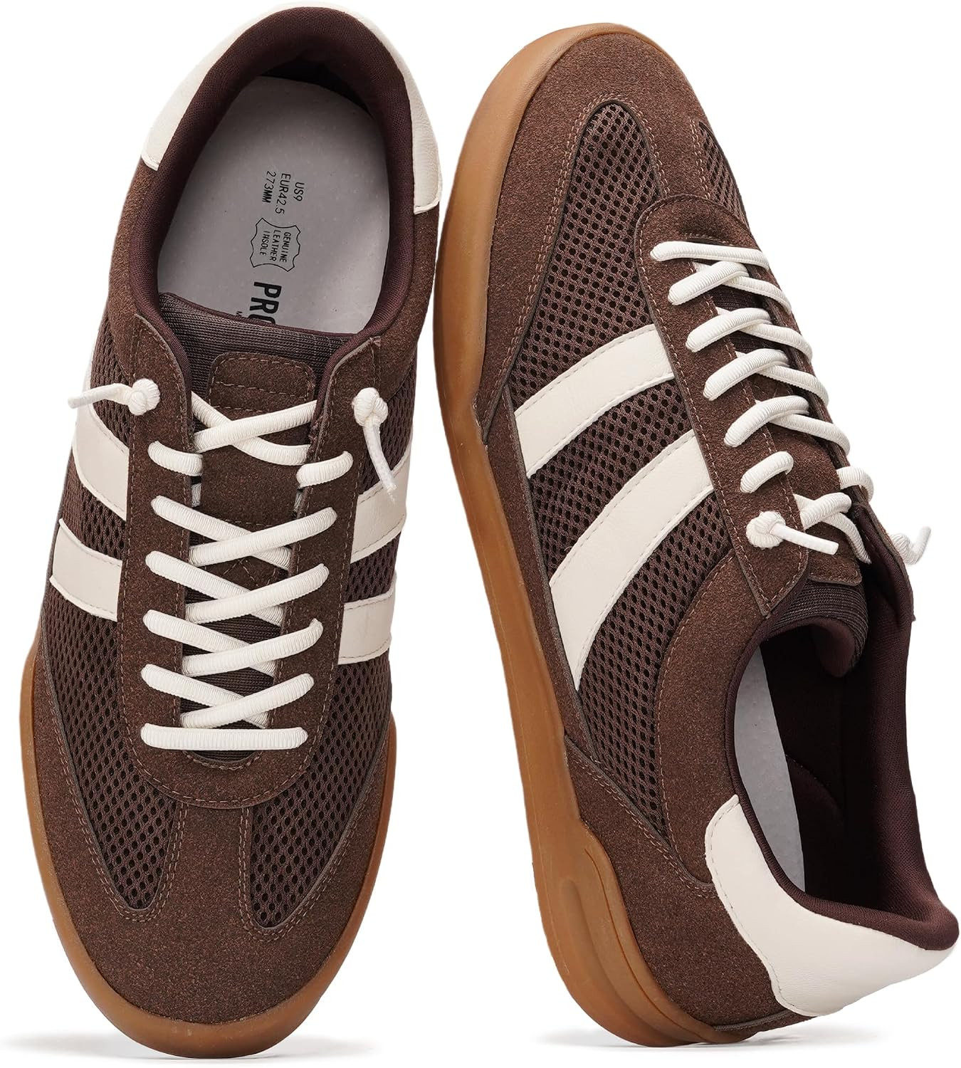 100% Genuine Leather Sneakers for Men Easy Slip-on Shoes for Men Men Shoes | Amazon (US)