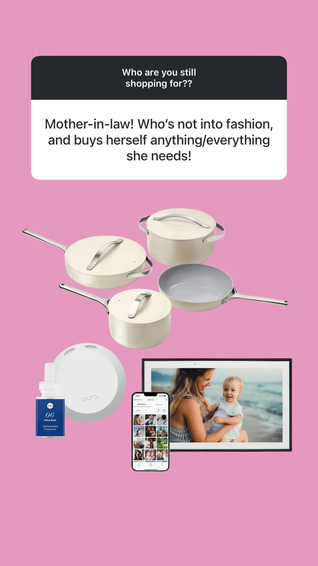 Gifts for her!! Love these caraway pans!! 

#LTKHoliday #LTKGiftGuide #LTKfoodie