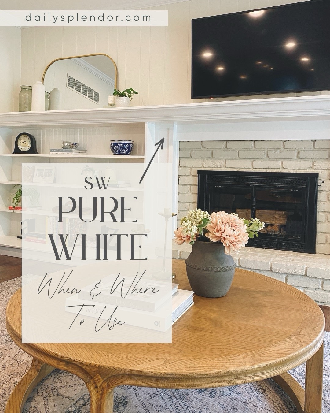 Sherwin Williams Pure White is a color I've used repeatedly, and it's one I often see people unsure about. Here is where I break down how Pure White actually looks in real homes, where it works best, and how I would personally use it when designing a space: https://dailysplendor.com/sherwin-williams-pure-white-sw-7005-is-it-the-right-white-for-your-home/ #sherwinwilliams #purewhite #sherwinwilliamspurewhite #SWpurewhite #whitepaint #neutralpaint #interiorpaint #neutralhome #wallpaint #paintcolor #homedesign #homeupdate #homeremodel #DIYhome #whitepaintcolor

#LTKHome