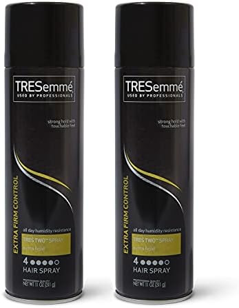 TRESemmé Tres Two Spray Extra Hold Hairspray, Extra-Firm Control, Strong Hold with Touchable Feel, H | Amazon (US)